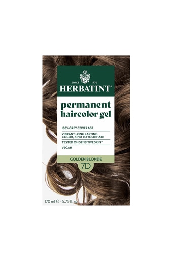 Herbatint Permanent Hair Color Gel 7D Golden Blonde