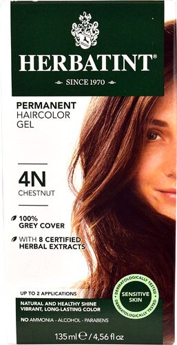 Herbatint Permanent Haircolor Gel 4N Chestnut -- 4.56 fl oz