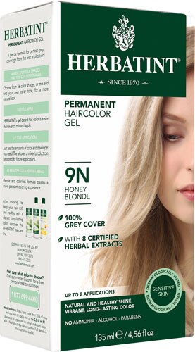 Herbatint Permanent Haircolor Gel 9N Honey Blonde