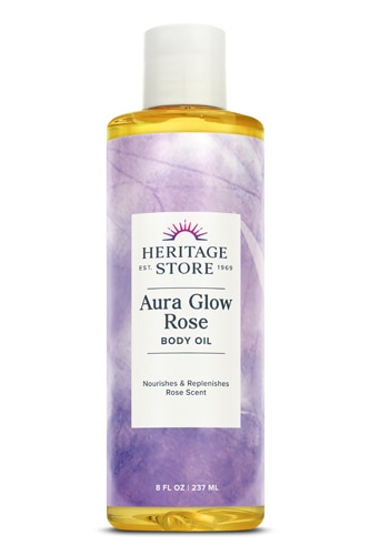 Heritage Store Aura Glow Body Oil Rose