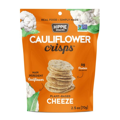 Hippie Snacks Cauliflower Crisps Cheeze