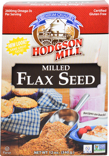 Hodgson Mill Milled Flax Seed Gluten Free -- 12 oz