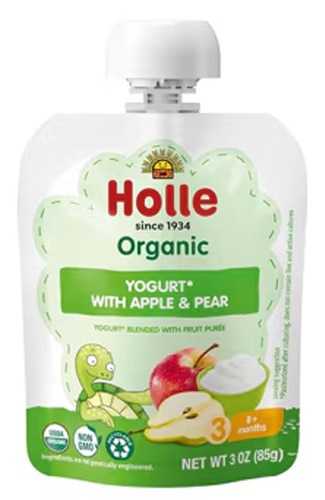 Holle Organic Yogurt Baby Food 8+ Months Apple & Pear