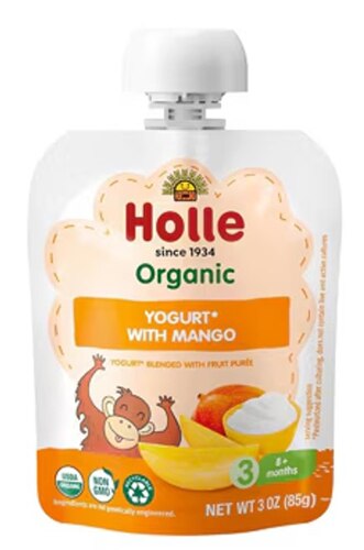 Holle Organic Yogurt Baby Food 8+ Months Mango