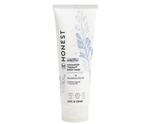 Honest Advanced Therapy Body Wash Soothe Fragrance Free
