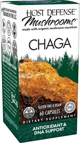 Host Defense Mushrooms Chaga Antioxidant & DNA Support