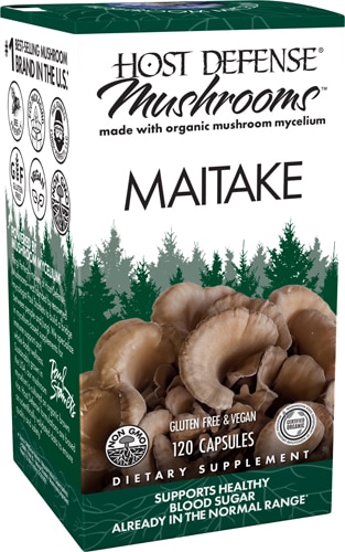 Host Defense Mushrooms Maitake -- 120 Capsules