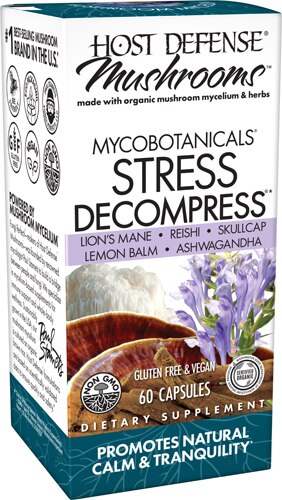 Host Defense MycoBotanicals Stress Decompress -- 60 Capsules