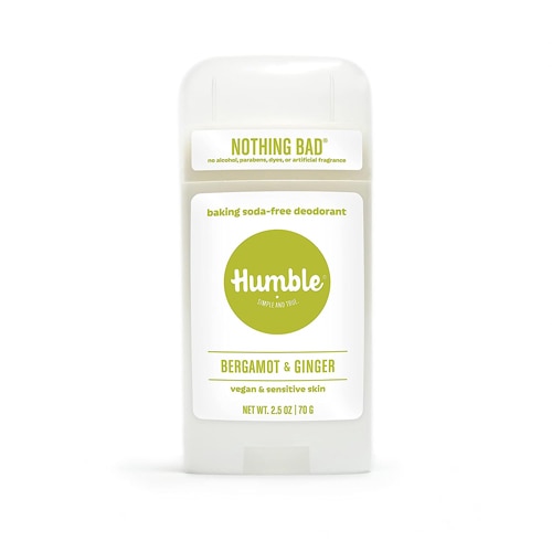 Humble Brands Deodorant Vegan & Sensitive Skin Formula Bergamot & Ginger