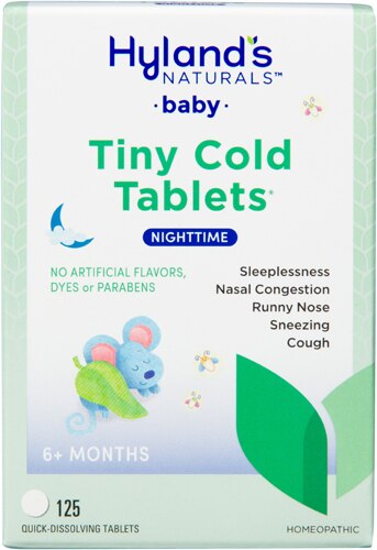 Hyland's Baby TIny Cold Tablets Nighttime