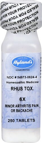 Hyland's Rhus Tox. 6x -- 250 Tablets