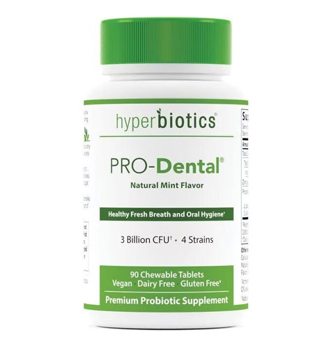 Hyperbiotics PRO-Dental® Probiotics for Oral Health Natural Mint