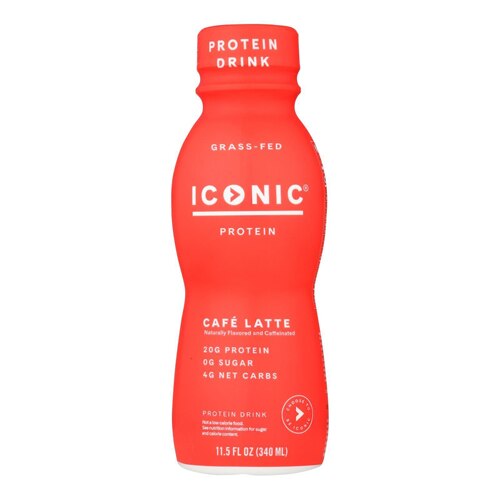 Iconic Grass Fed Milk Protein Drink Cafe Au Lait