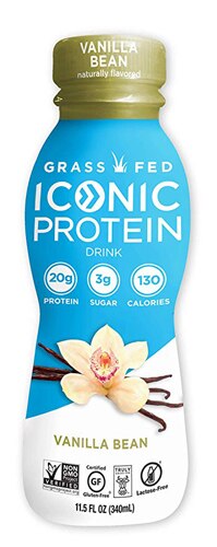 Iconic Grass Fed Protein Drink Vanilla Bean