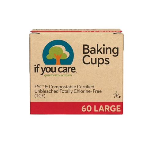 If You Care Large Baking Cups -- 60 Cups