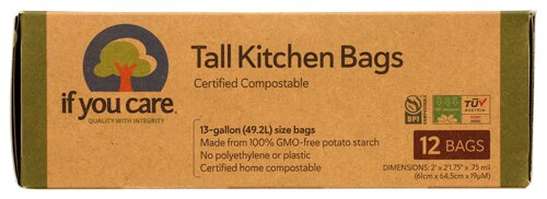 If You Care Tall Kitchen Bags - 12 bags