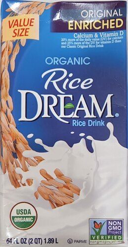 Imagine Foods Organic Rice Dream® Rice Drink Original
