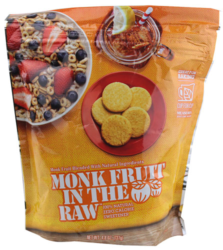 In The Raw Monk Fruit Sweetener -- 4.8 oz