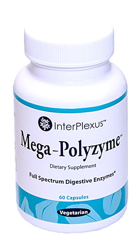 InterPlexus Mega-Polyzyme Full Spectrum Vegetarian Enzymes