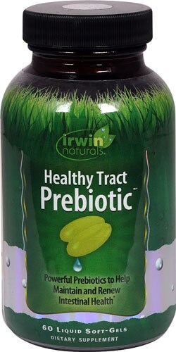 Irwin Naturals Healthy Tract Prebiotic™ -- 60 Liquid Softgels