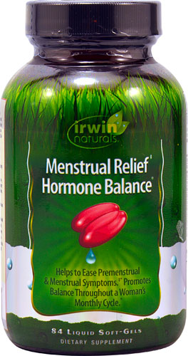 Irwin Naturals Menstrual Relief Hormone Balance -- 84 Liquid Softgels