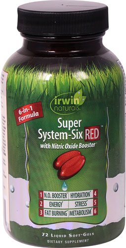 Irwin Naturals Super System-Six Red