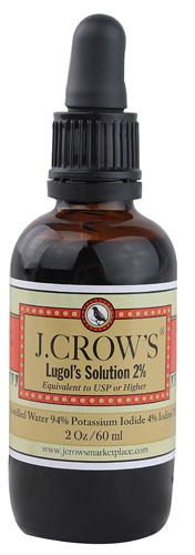 J. Crow's ® Lugol's Solution 2% -- 2 fl oz