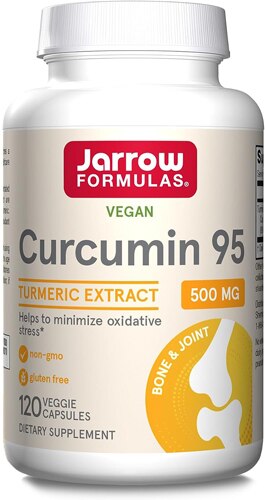 Jarrow Formulas Bone & Joint Curcumin 95 -- 500 mg - 120 Veggie Caps