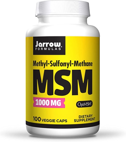 Jarrow Formulas Bone & Joint MSM -- 1000 mg - 100 Capsules