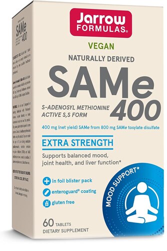 Jarrow Formulas Bone & Joint SAMe -- 400 mg - 60 Tablets