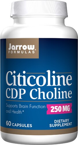 Jarrow Formulas Brain Health CDP Choline -- 250 mg - 60 Capsules