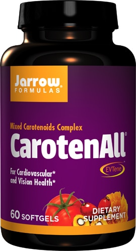 Jarrow Formulas CarotenALL® Mixed Carotenoids Complex -- 60 Softgels