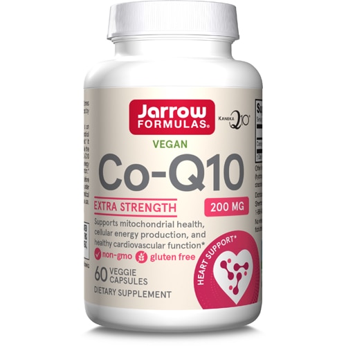 Jarrow Formulas Co-Q10 -- 200 mg - 60 Veggie Caps