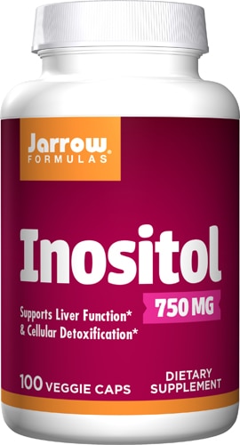 Jarrow Formulas Energy Inositol -- 750 mg - 100 Capsules