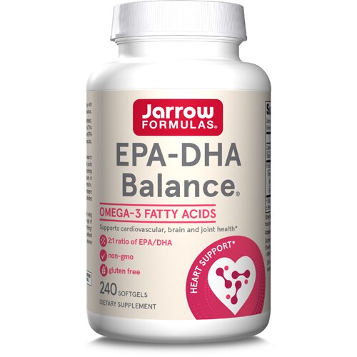 Jarrow Formulas Heart Health EPA-DHA Balance Odorless -- 240 Softgels