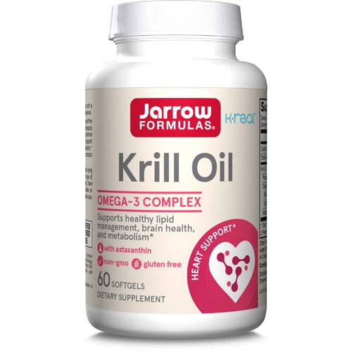 Jarrow Formulas Heart Health Krill Oil -- 1200 mg - 60 Softgels