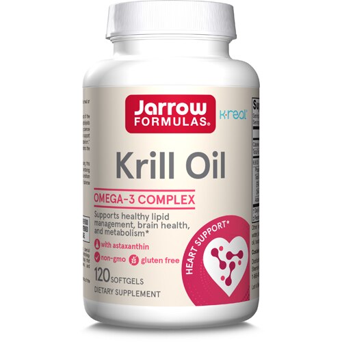 Jarrow Formulas Heart Health Krill Oil -- 1200 mg - 120 Softgels