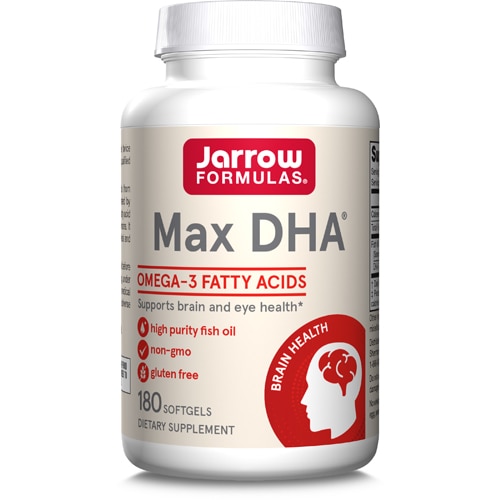 Jarrow Formulas Heart Health MaxDHA -- 180 Softgels