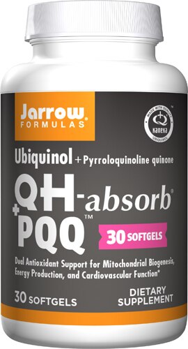 Jarrow Formulas Heart Health QH-absorb + PQQ -- 30 Softgels