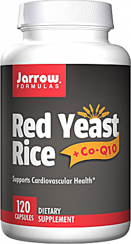 Jarrow Formulas Red Yeast Rice plus Co-Q10 -- 120 Capsules