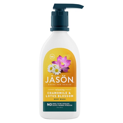 Jason Body Wash Pure Relaxing Chamomile & Lotus Blossom -- 30 fl oz