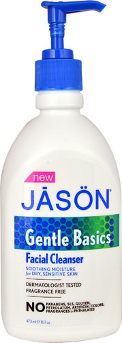Jason Gentle Basics™ Facial Cleanser Fragrance Free -- 16 fl oz