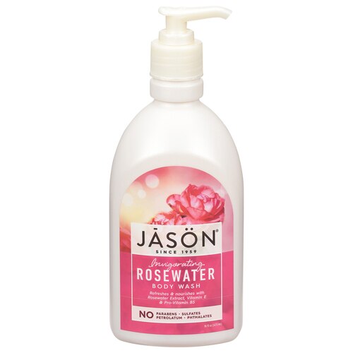 Jason Invigorating Rosewater Body Wash