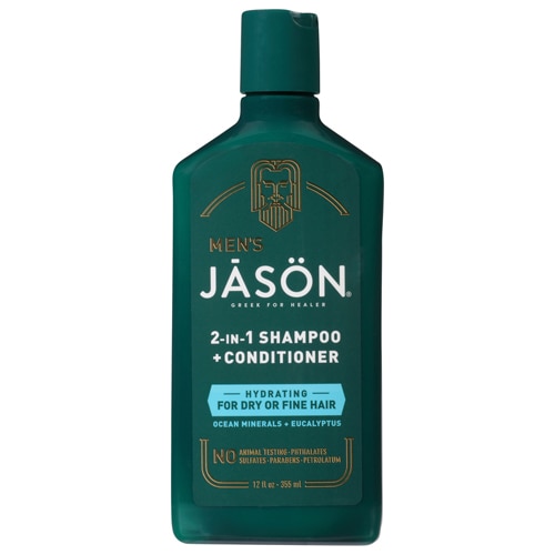 Jason Men's Hydrating 2-In-1 Shampoo + Conditioner -- 12 fl oz