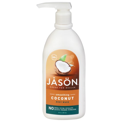 Jason Smoothing Coconut Body Wash -- 30 fl oz