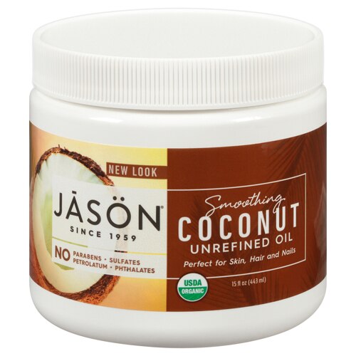 Jason Smoothing Coconut Oil -- 15 fl oz