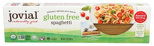 Jovial Organic Brown Rice Pasta Spaghetti Gluten Free