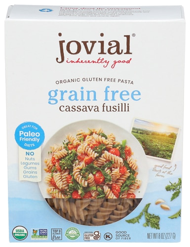 Jovial Organic Grain Free Cassava Fusilli -- 8 oz