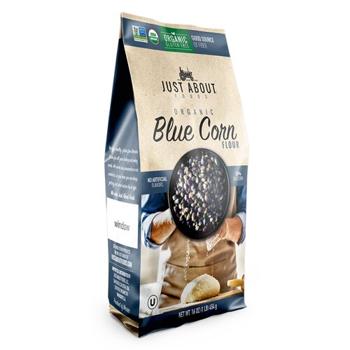 Just About Foods Organic Blue Corn Masa Flour