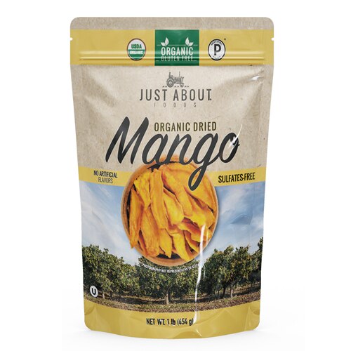 Just About Foods Organic Dried Mango